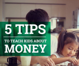 5 Tips to teach kids about money