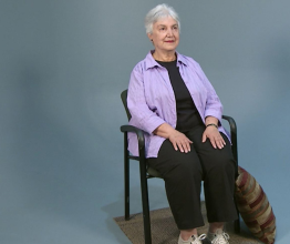 Seated exercises for aging adults 